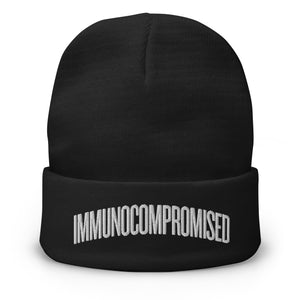 Immunocompromised Embroidered Beanie