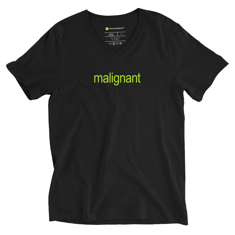 malignant Unisex Short Sleeve V-Neck T-Shirt