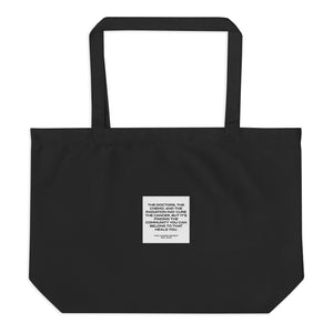 The Chemo Bag - Large organic tote bag