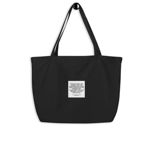 The Chemo Bag - Large organic tote bag