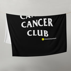 AntiCancerCancerClub Throw Blanket