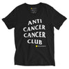 AntiCancerCancerClub Unisex Short Sleeve V-Neck T-Shirt