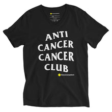 Load image into Gallery viewer, AntiCancerCancerClub Unisex Short Sleeve V-Neck T-Shirt
